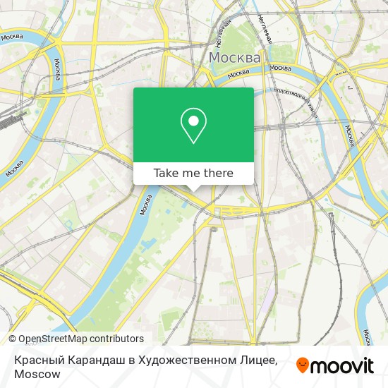 Красный Карандаш в Художественном Лицее map