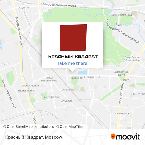 Красный Квадрат map