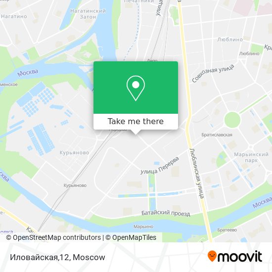 Иловайская,12 map
