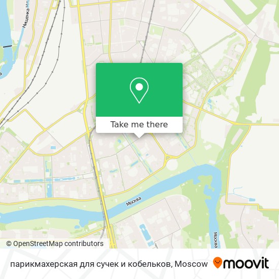 парикмахерская для сучек и кобельков map