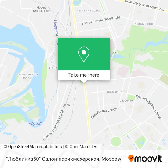 "Люблинка50" Салон-парикмахерская map
