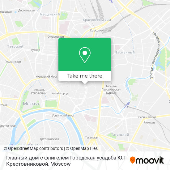 Главный дом с флигелем Городская усадьба Ю.Т. Крестовниковой map