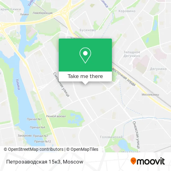Петрозаводская 15к3 map