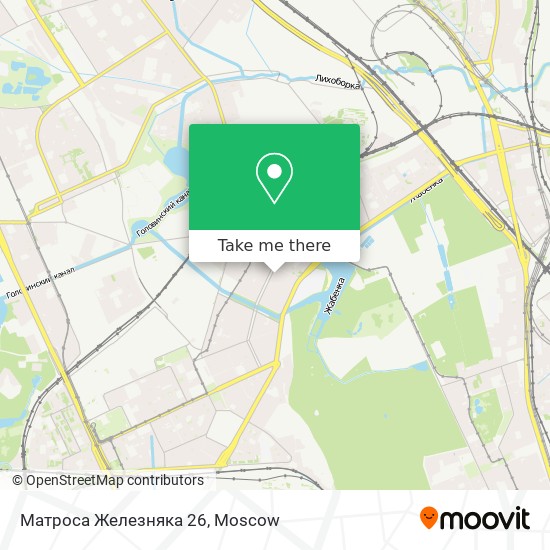 Матроса Железняка 26 map