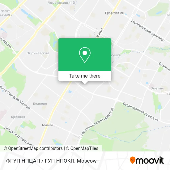 ФГУП НПЦАП / ГУП НПОКП map