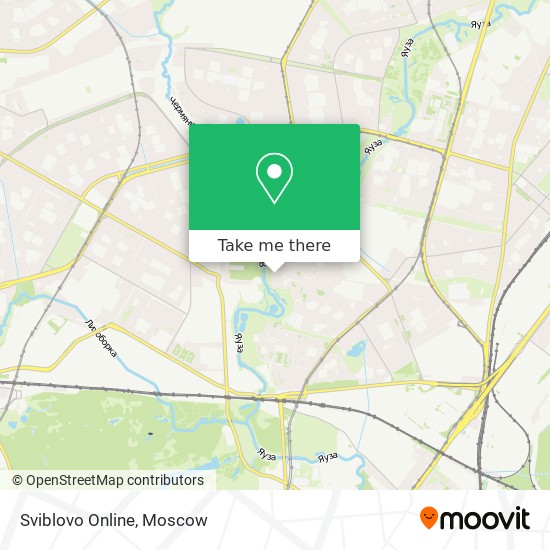 Sviblovo Online map