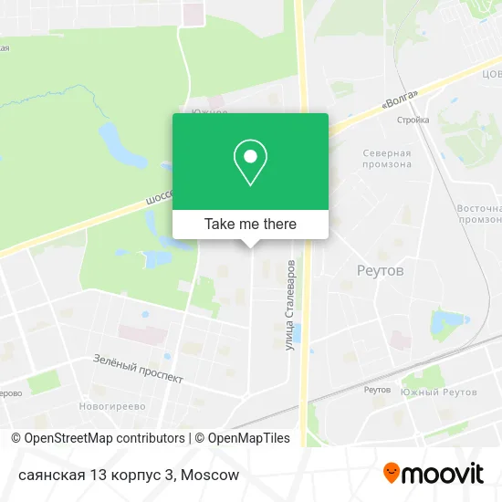 саянская 13 корпус 3 map