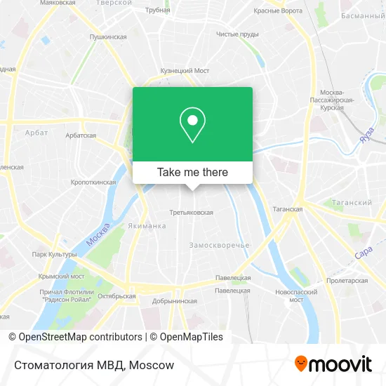 Стоматология МВД map