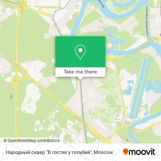Народный сквер "В гостях у голубей" map