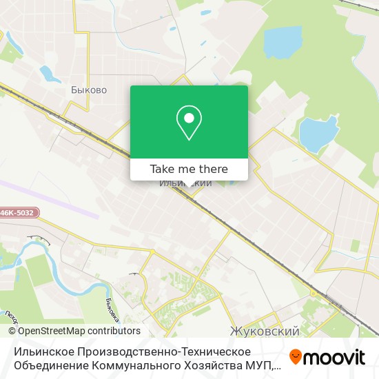 Ильинское Производственно-Техническое Объединение Коммунального Хозяйства МУП map