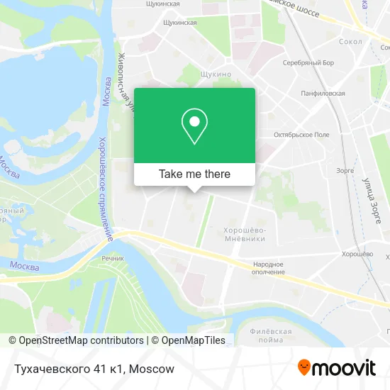 Тухачевского 41 к1 map