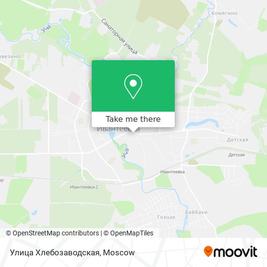 Улица Хлебозаводская map