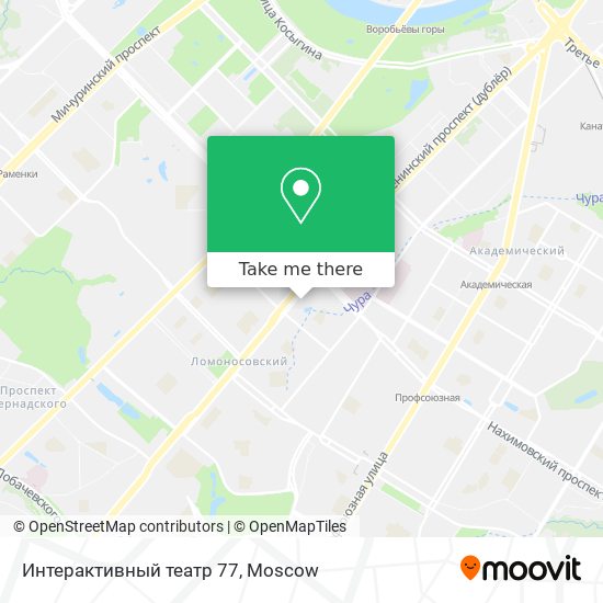 Интерактивный театр 77 map
