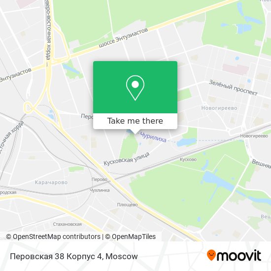 Перовская 38 Корпус 4 map