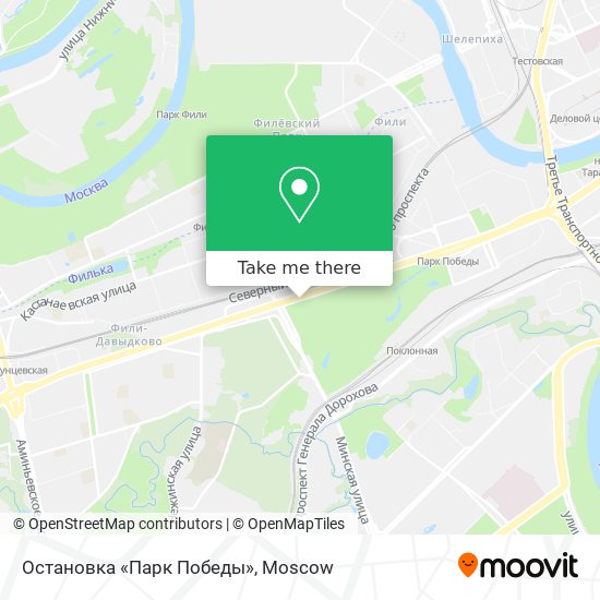 Остановка «Парк Победы» map