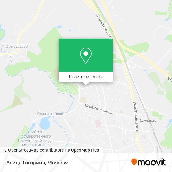 Улица Гагарина map