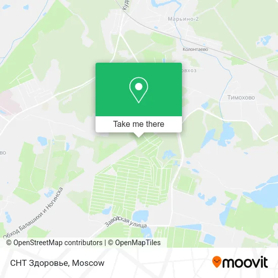 СНТ Здоровье map