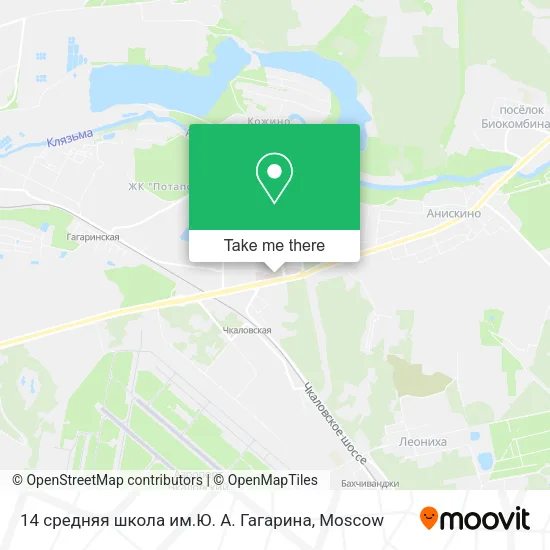 14 средняя школа им.Ю. А. Гагарина map