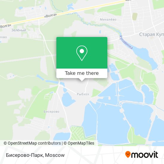 Бисерово-Парк map