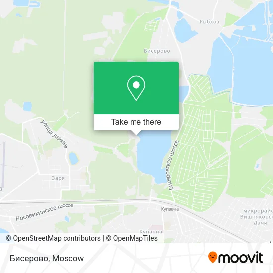 Бисерово map