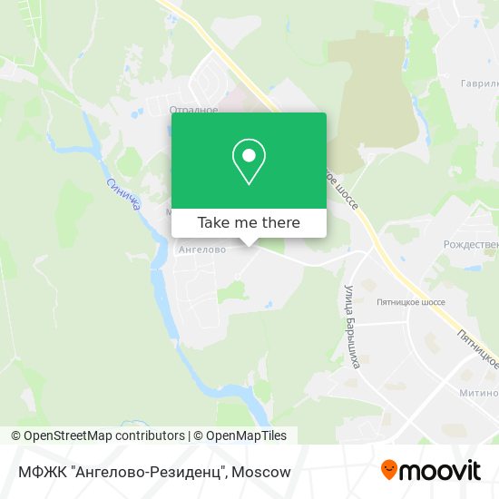 МФЖК "Ангелово-Резиденц" map