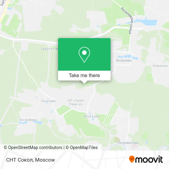 СНТ Сокол map