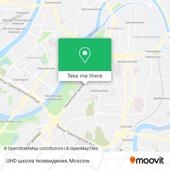 UHD школа телевидения map