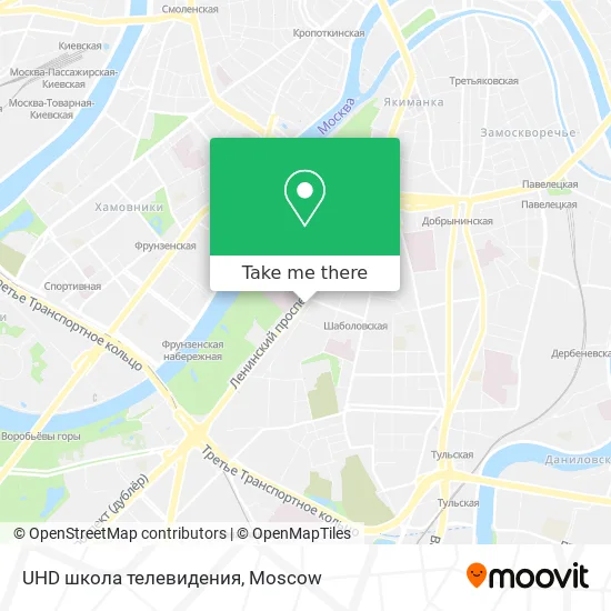 UHD школа телевидения map
