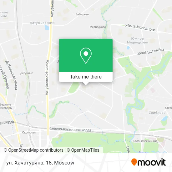 ул. Хачатуряна, 18 map