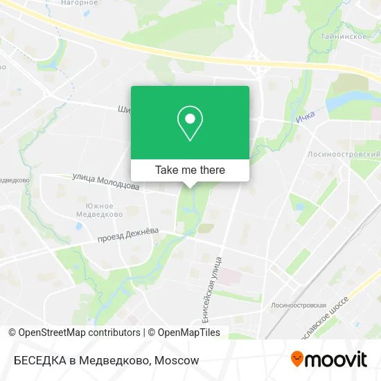 БЕСЕДКА в Медведково map