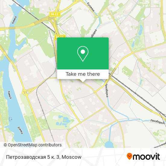 Петрозаводская 5 к. 3 map
