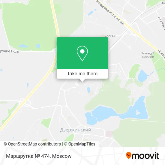 Маршрутка № 474 map