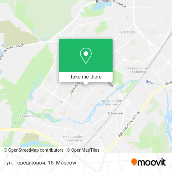 ул. Терешковой, 15 map