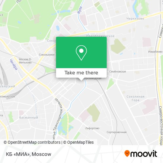 КБ «МИА» map