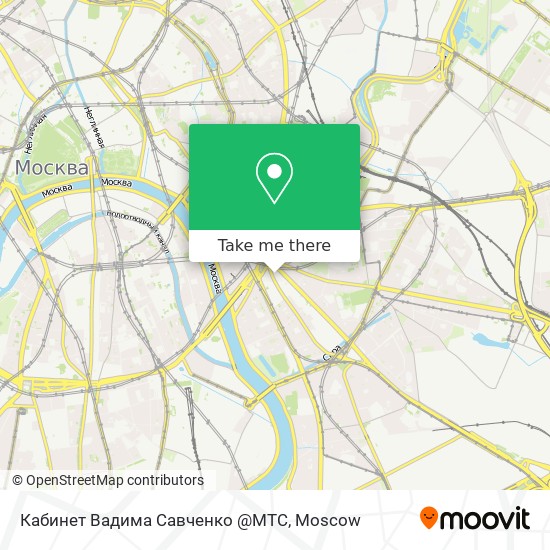 Кабинет Вадима Савченко @МТС map