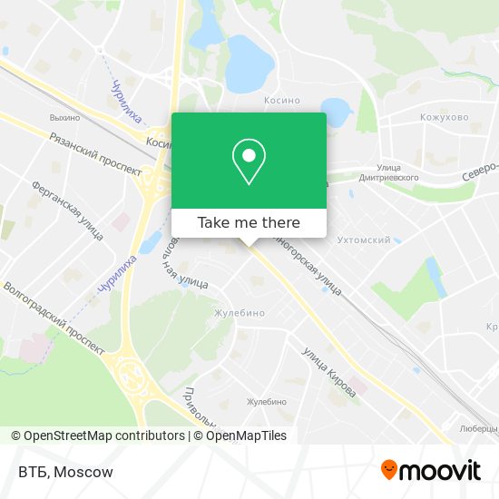 ВТБ map