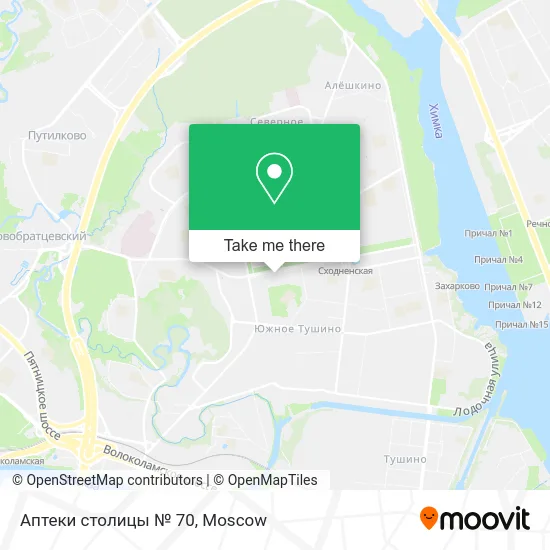 Аптеки столицы № 70 map