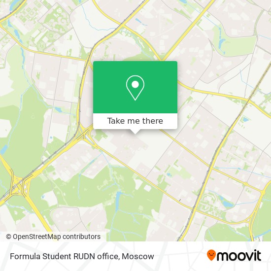 Formula Student RUDN office map