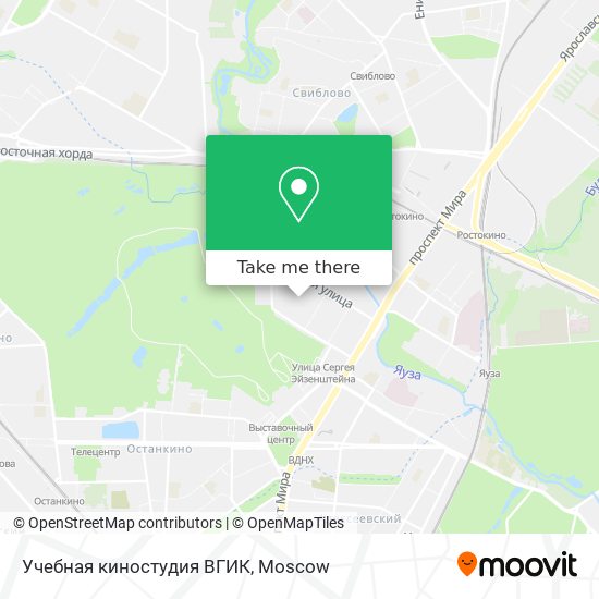 Учебная киностудия ВГИК map