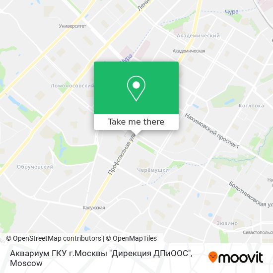 Аквариум ГКУ г.Москвы "Дирекция ДПиООС" map