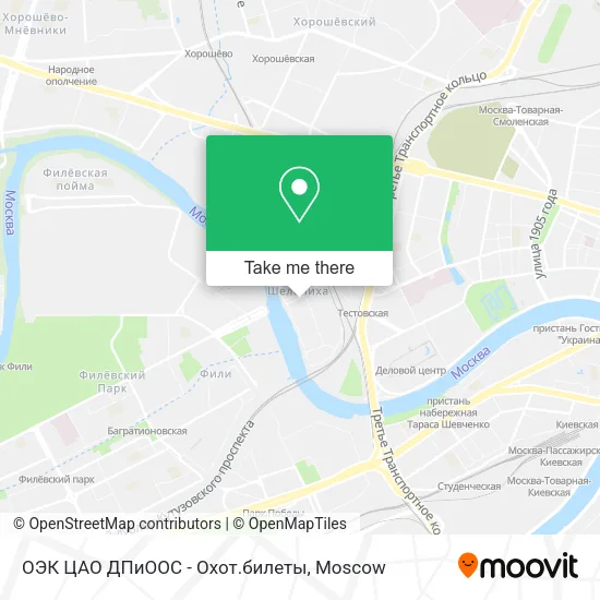 ОЭК ЦАО ДПиООС - Охот.билеты map