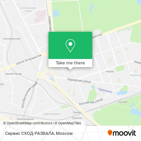 Сервис СХОД-РАЗВАЛА map