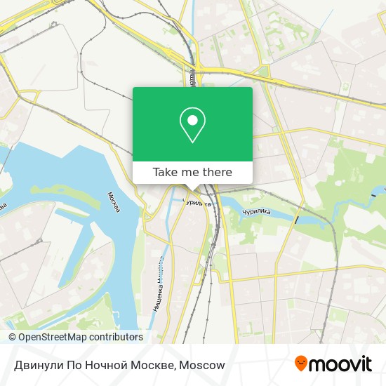 Двинули По Ночной Москве map