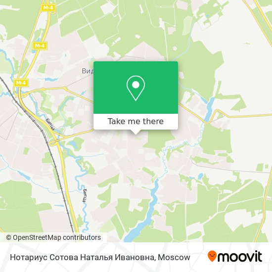 Нотариус Сотова Наталья Ивановна map