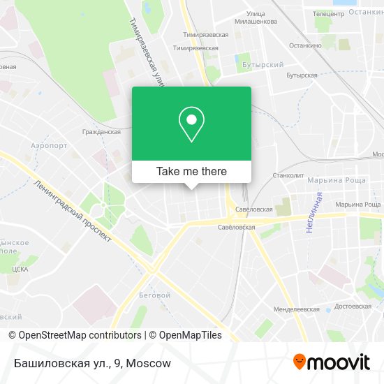 Башиловская ул., 9 map