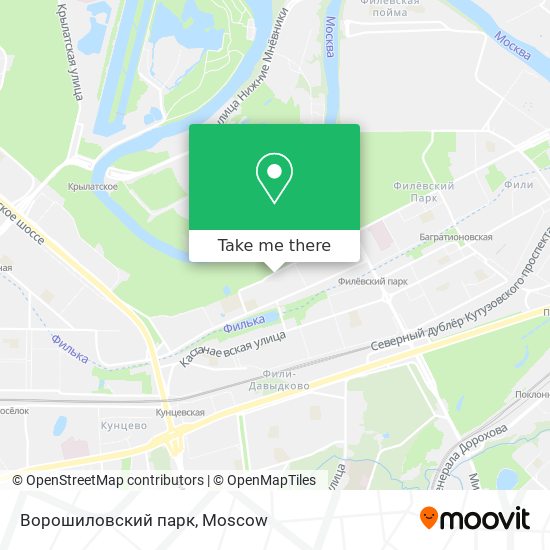 Ворошиловский парк map