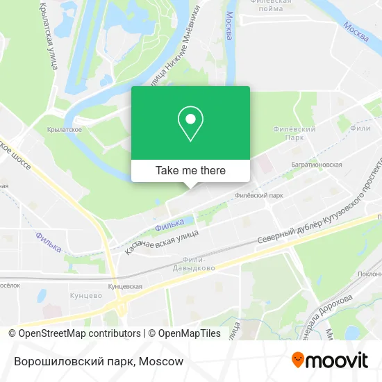 Ворошиловский парк map