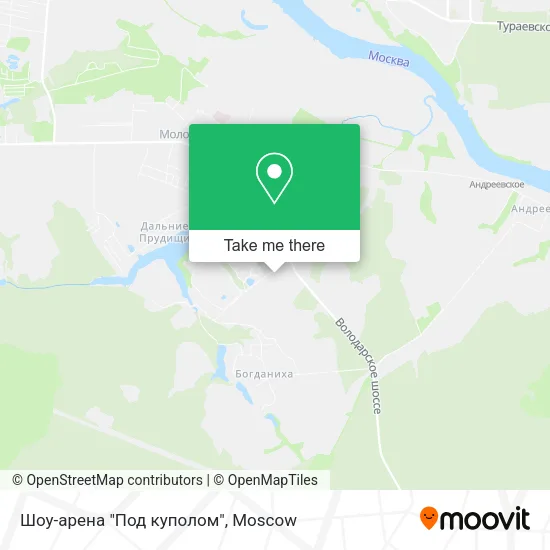 Шоу-арена "Под куполом" map