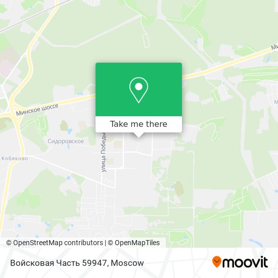 Войсковая Часть 59947 map