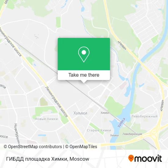 ГИБДД площадка Химки map